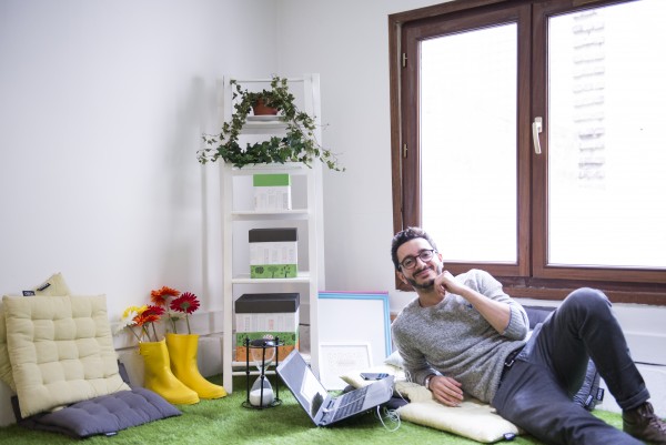 Salle de création dans les Bureaux de la Start-up Agorize