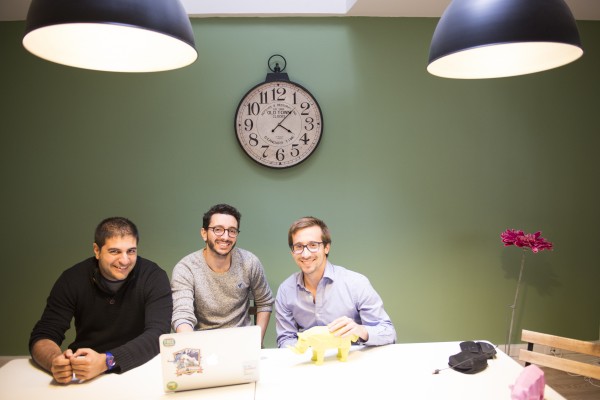 les 3 fondateurs d'Agorize